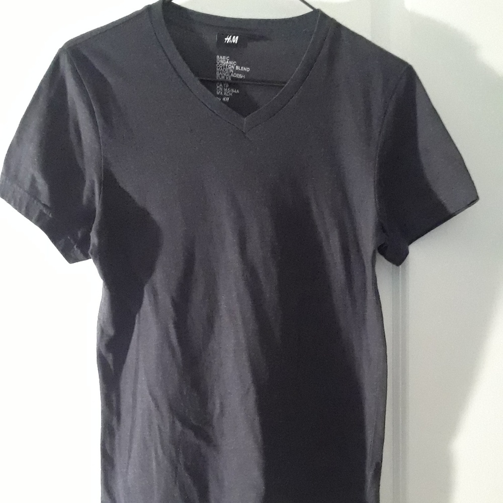 Dark blue shirt